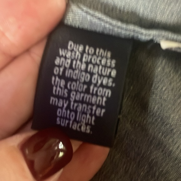 J. Crew star print denim button down shirt - Picture 9 of 10